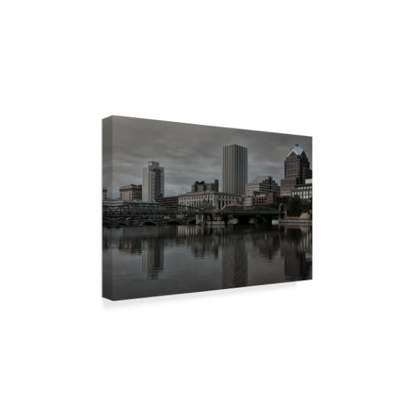 Anthony Paladino 'City Of Shapes And Reflections' Canvas Art,16x24